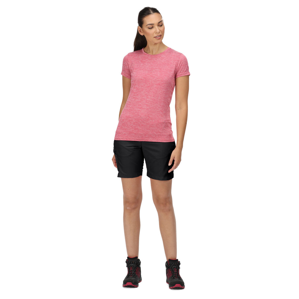 Regatta Women's Chaska Short II Mid Length Walking Shorts Black