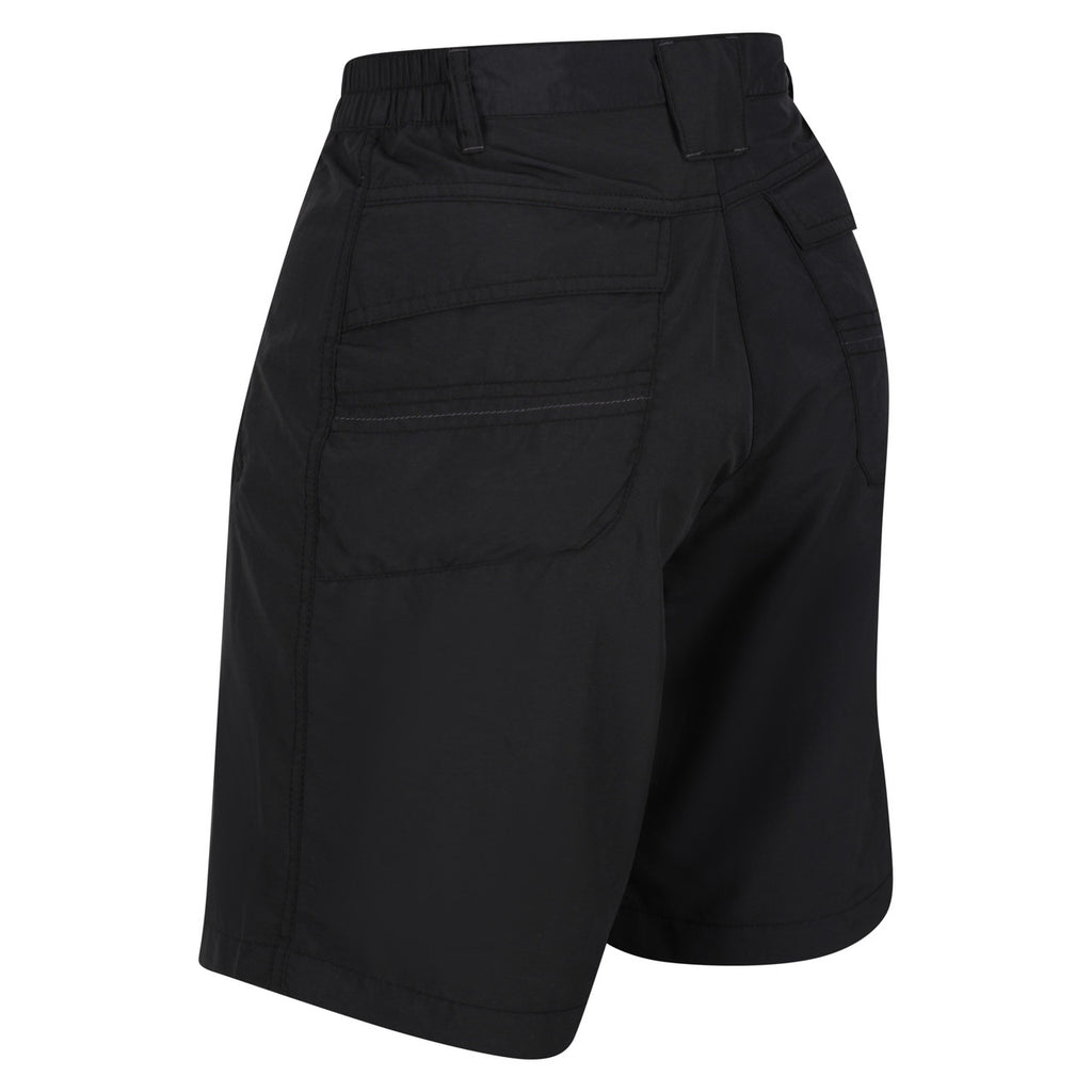 Regatta Women's Chaska Short II Mid Length Walking Shorts Black