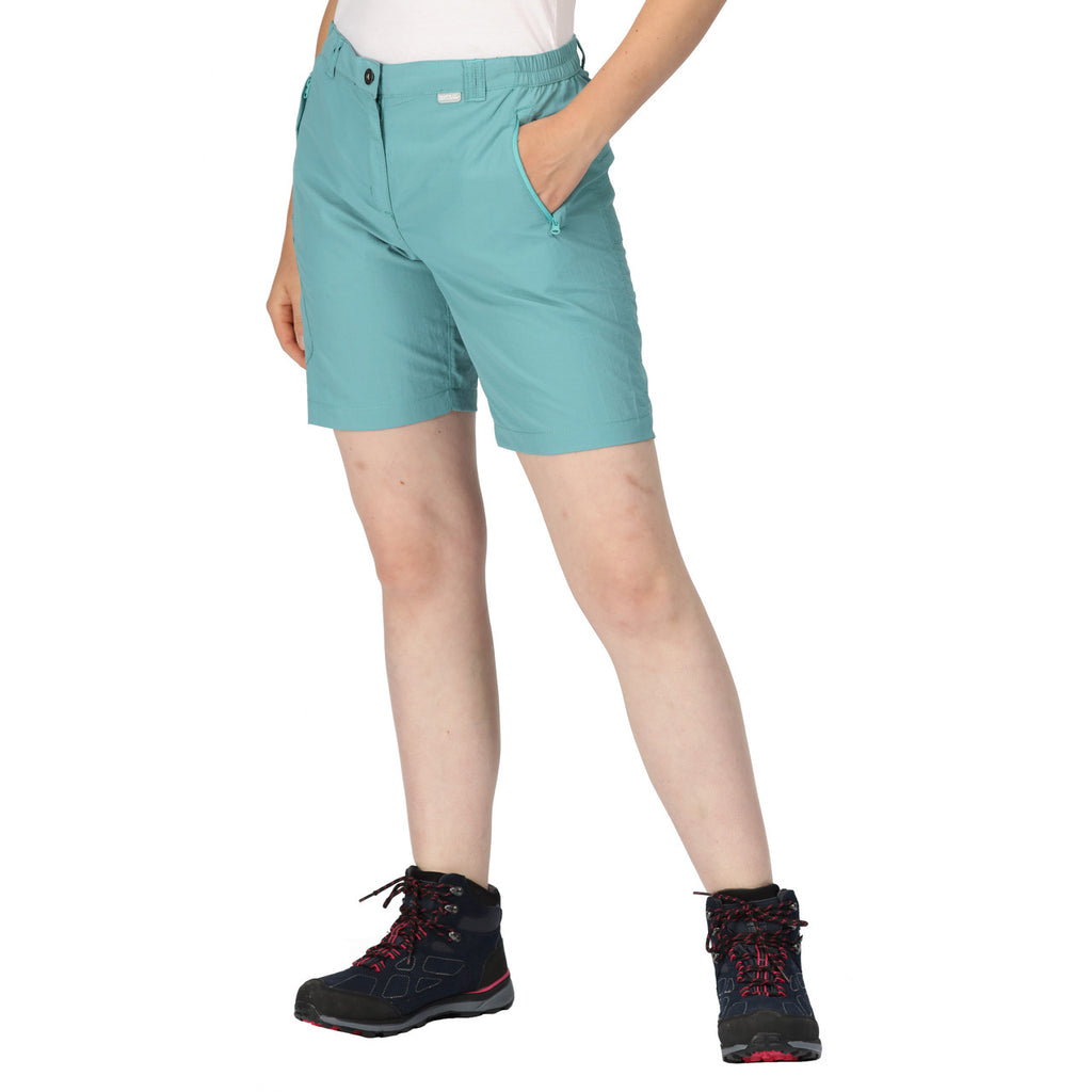 Regatta Women's Chaska Short II Mid Length Walking Shorts Bristol Blue