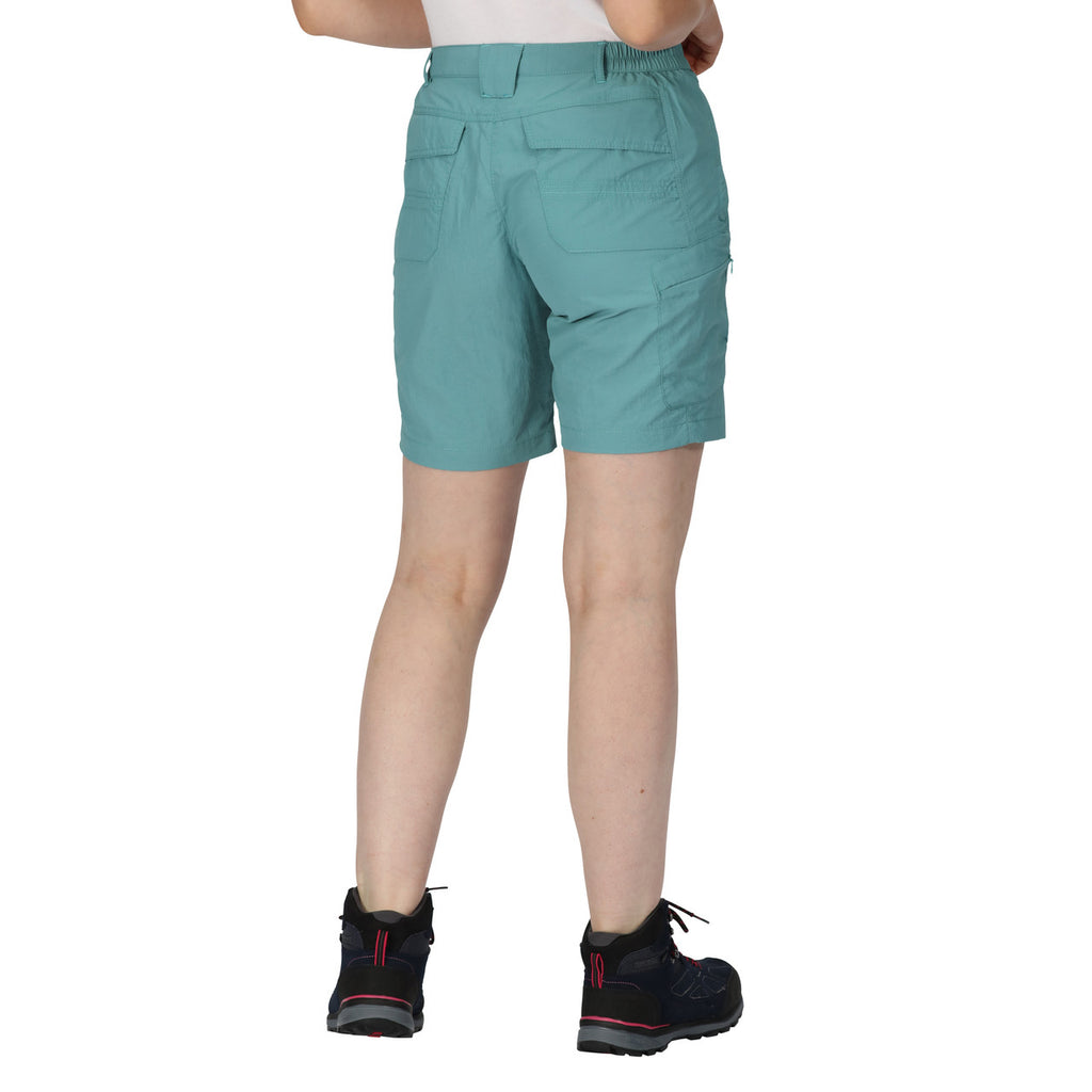 Regatta Women's Chaska Short II Mid Length Walking Shorts Bristol Blue