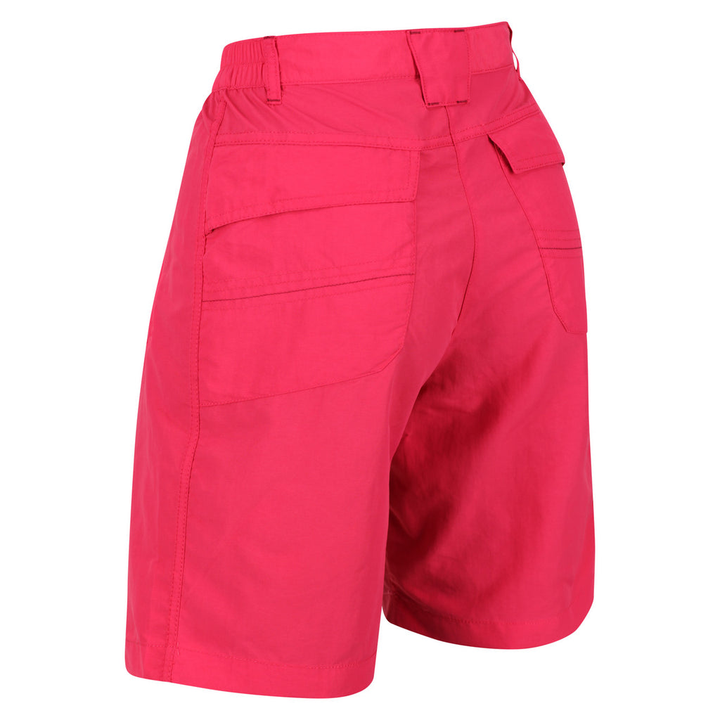 Regatta Women's Chaska Short II Mid Length Walking Shorts Rethink Pink