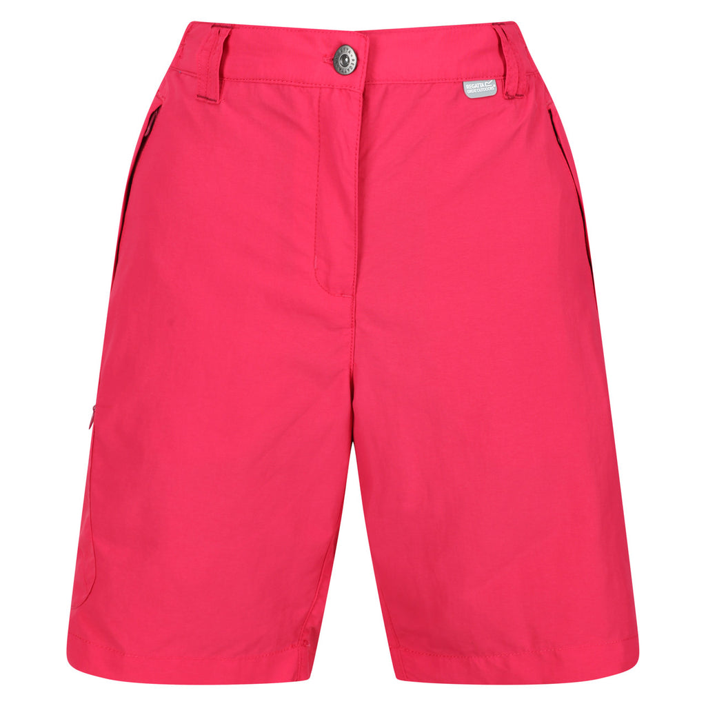 Regatta Women's Chaska Short II Mid Length Walking Shorts Rethink Pink