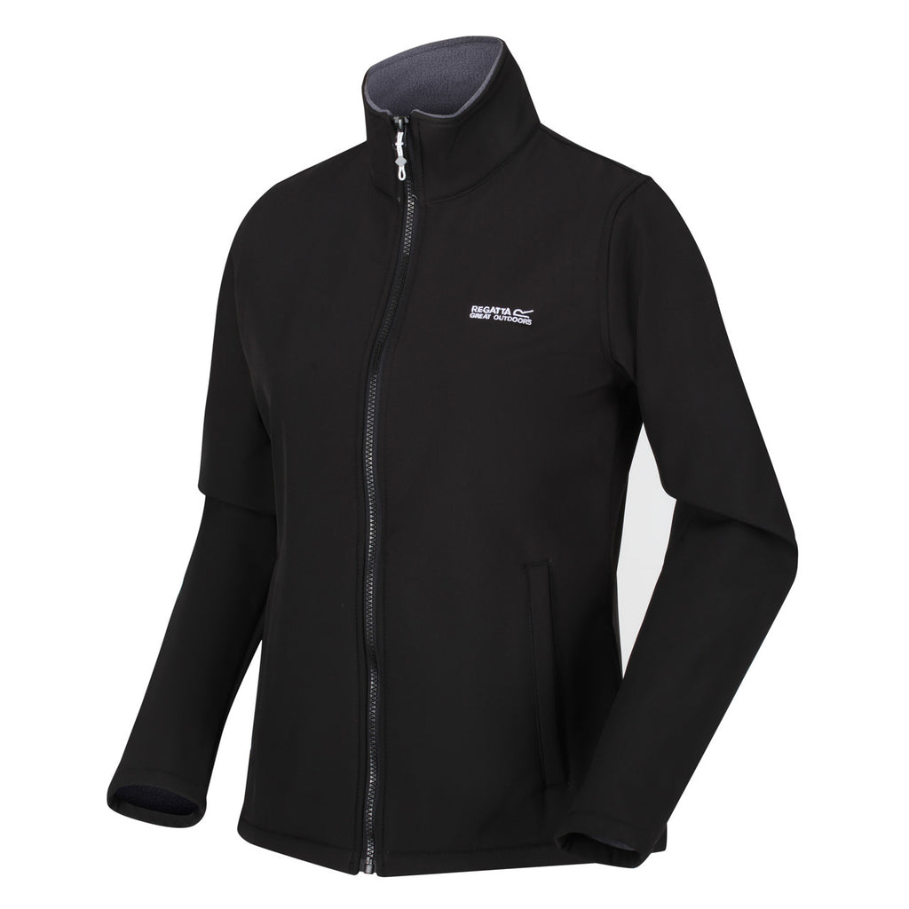 Regatta Womens Connie V Softshell Jacket Black