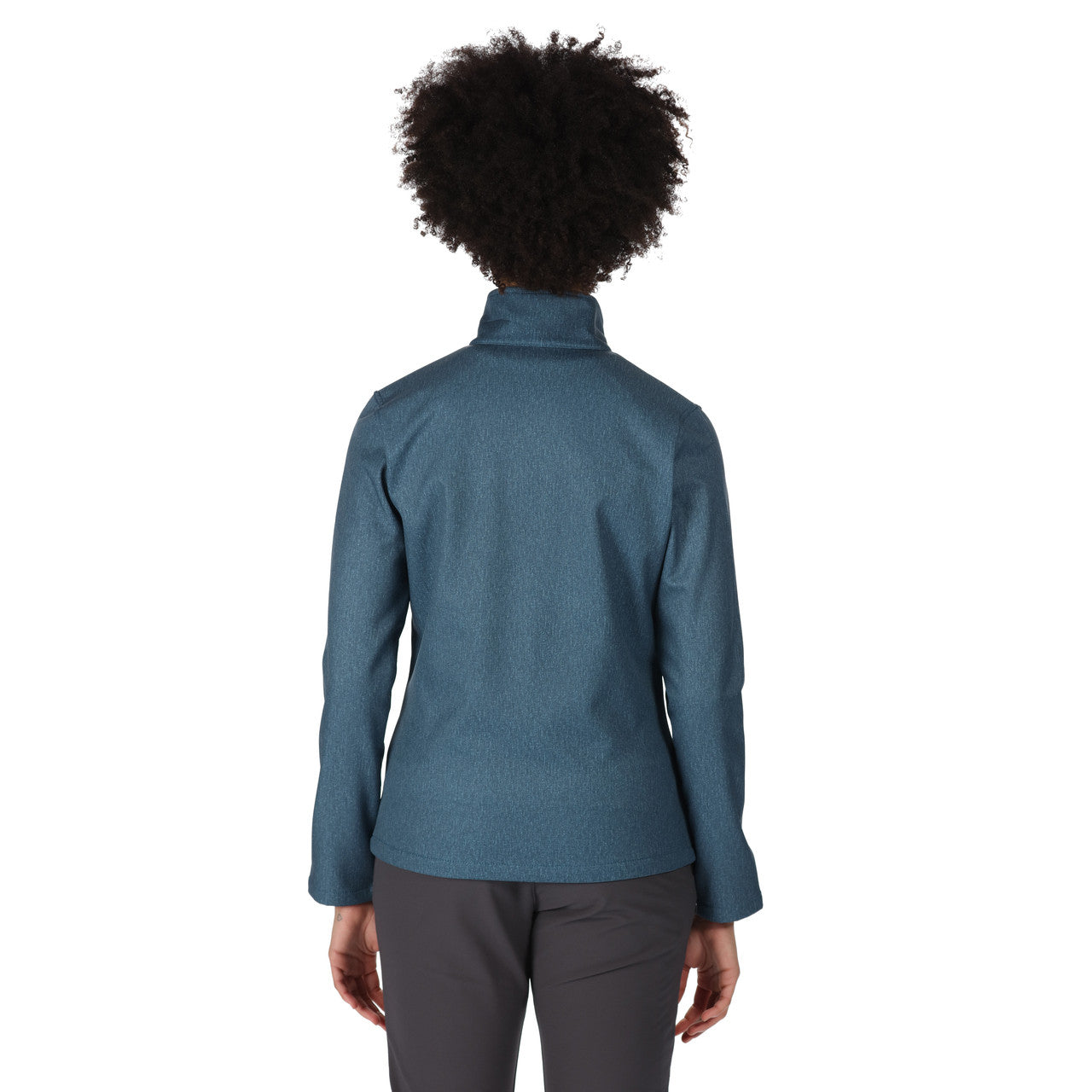 Regatta Womens Connie V Softshell Jacket Reflective Lake Marble