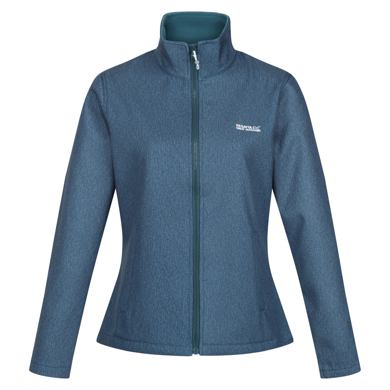 Regatta Womens Connie V Softshell Jacket Reflective Lake Marble