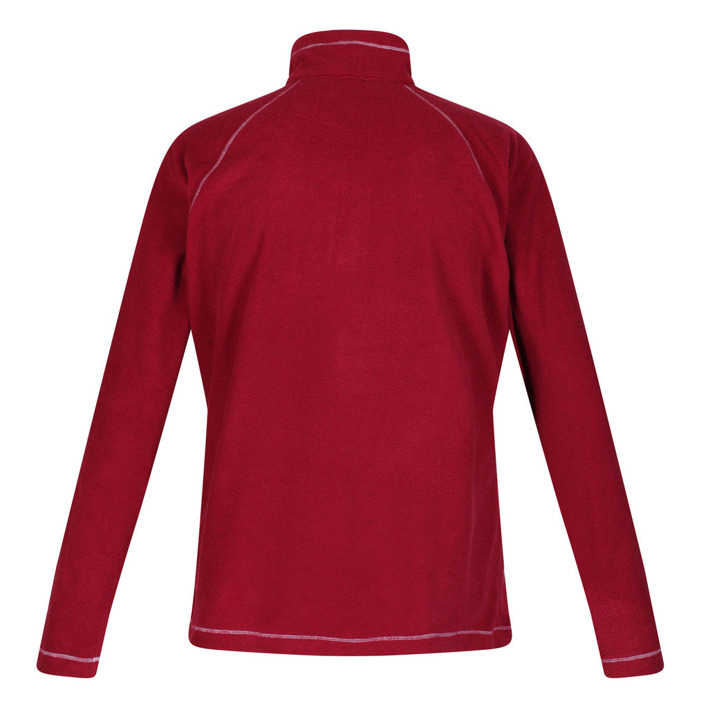 Regatta Womens Montes Beetroot Half Zip Fleece