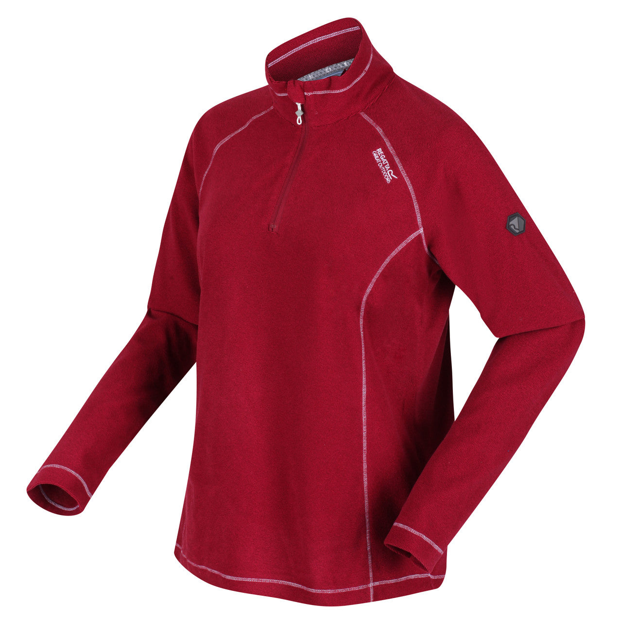 Regatta Womens Montes Beetroot Half Zip Fleece