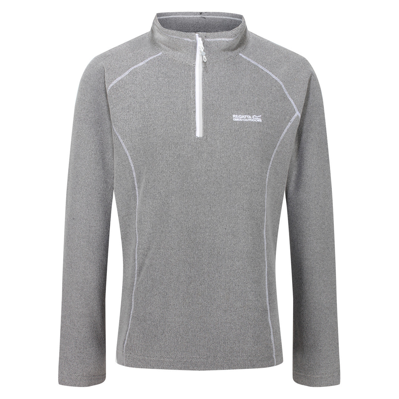 Regatta Womens Montes Dark Light Steel Half Zip Fleece