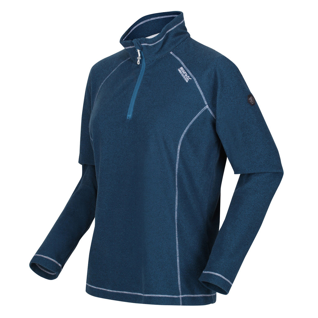 Regatta Womens Montes Blue Saphire Half Zip Fleece