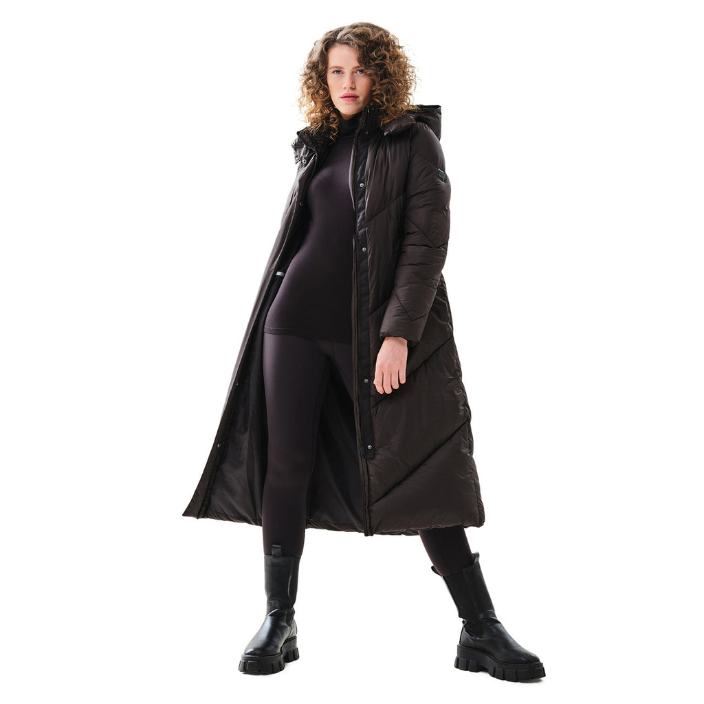Regatta Women Longley Coat Longline Insulated Padded Jacket Black