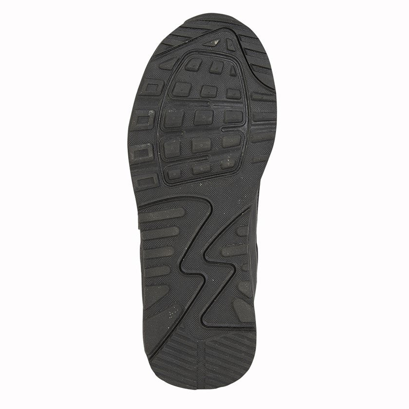 DEK Kids Casual Strap Up School Air Trainers Black