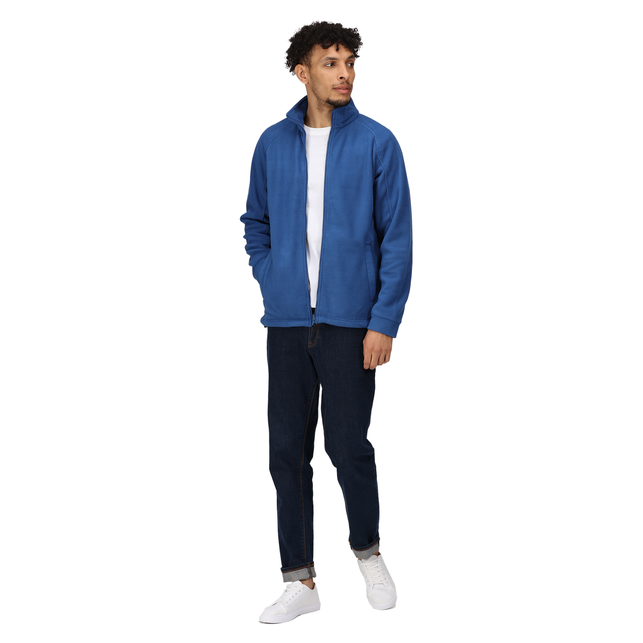 Regatta Men's Thor III Full Zip Fleece Royal Blue