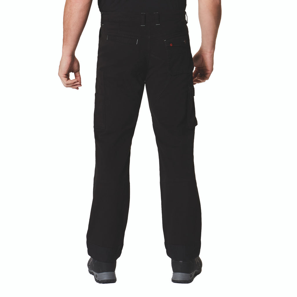 Regatta Mens Professional Scandal Stretch Work Combat Multi Zip Trousers Black