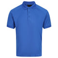 Regatta Mens Breathable Polo T Shirt Cool Dry Sports Wicking Quick Dry Coolweave Oxford Blue