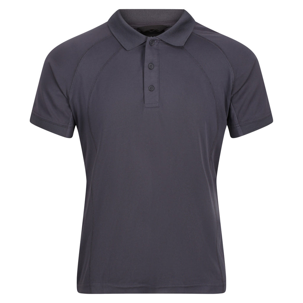 Regatta Mens Breathable Polo T Shirt Cool Dry Sports Wicking Quick Dry Coolweave