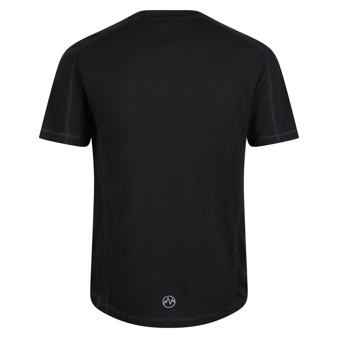 Regatta Mens Breathable Wicking T Shirt Cool Dry Running Performance for Sports/Gym Black