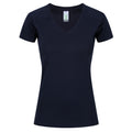 Regatta Women Breathable Wicking T Shirt Cool Dry Running Performance for Sports/Gym Navy