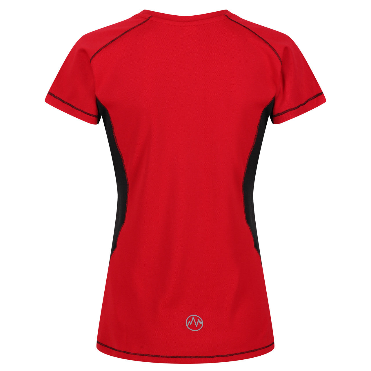 Regatta Women Breathable Wicking T Shirt Cool Dry Running Performance for Sports/Gym Classic Red/Black