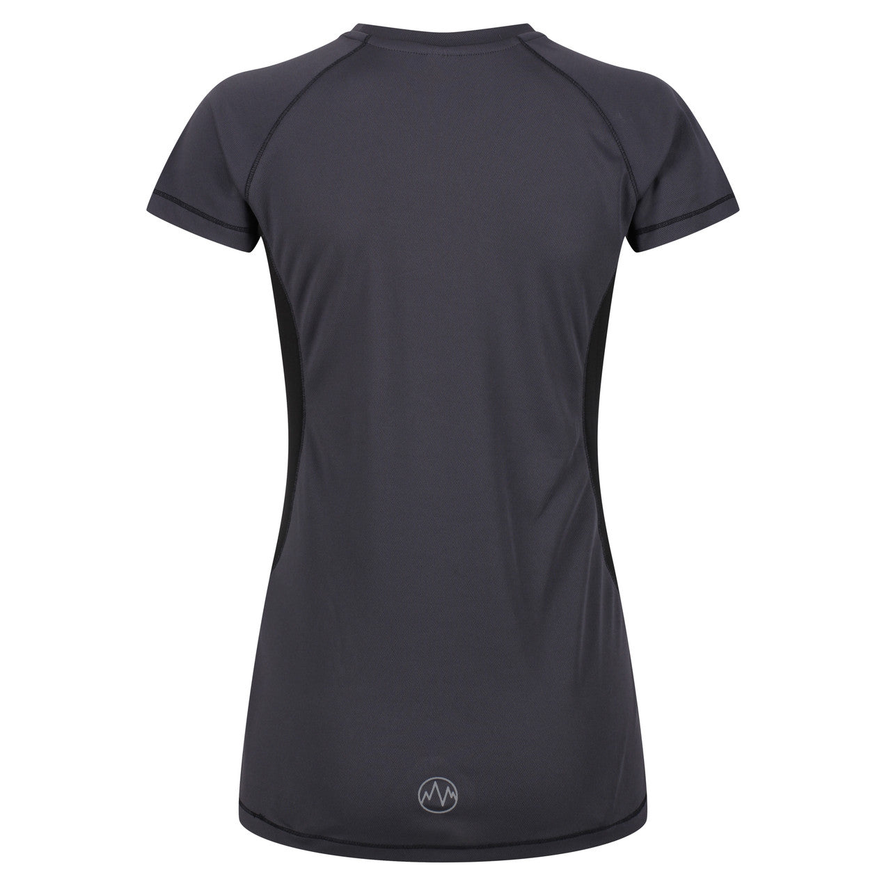 Regatta Women Breathable Wicking T Shirt Cool Dry Running Performance for Sports/Gym Iron/Black