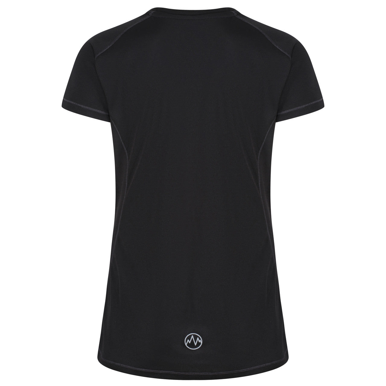 Regatta Women Breathable Wicking T Shirt Cool Dry Running Performance for Sports/Gym Black/Black