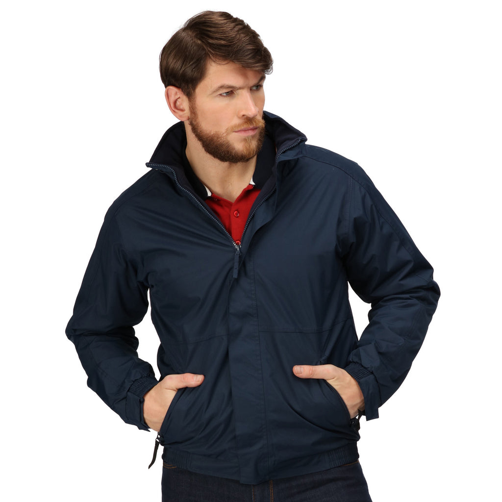 Regatta Dover Men's Fleece Lined Waterproof Bomber Jacket Navy/Navy