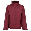Regatta Dover Men's Fleece Lined Waterproof Bomber Jacket Burgundy