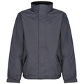 Regatta Dover Men's Fleece Lined Waterproof Bomber Jacket Seal Grey Black