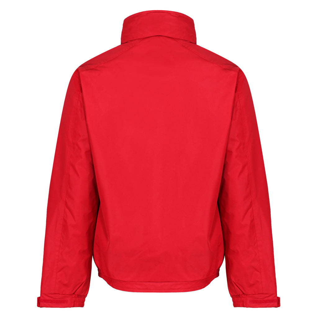 Regatta Dover Men's Fleece Lined Waterproof Bomber Jacket Classic Red/Navy