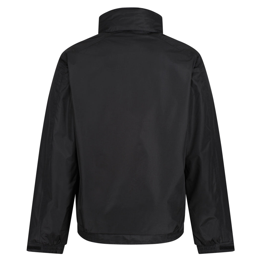 Regatta Dover Men's Fleece Lined Waterproof Bomber Jacket Black Ash