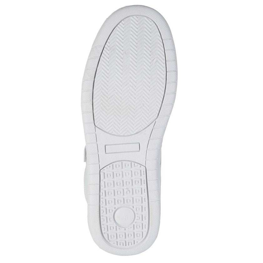 DEK Mens Lace Up Trainers White