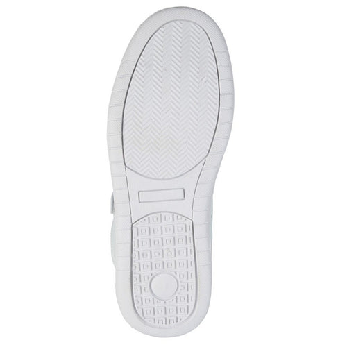 DEK Mens Lace Up Trainers White
