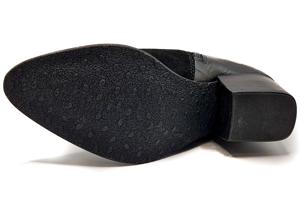 Womens Ankle Zip Up Real Leather Wide Fit Boots Heel Ladies Chelsea Shoes Size