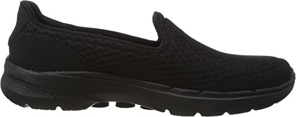 Skechers Womens GOwalk 6 Big Splash Walking Sports Wide Fit Shoes Black