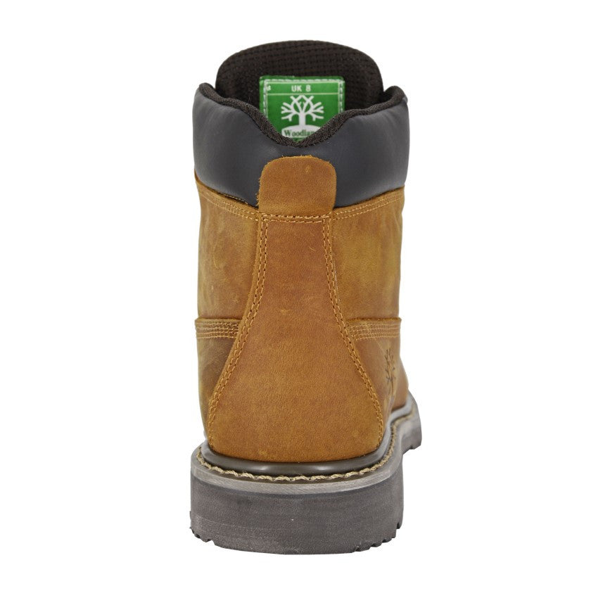 Woodland Mens Waterproof Leather Hiking Boots Walking Ankle Waterproof