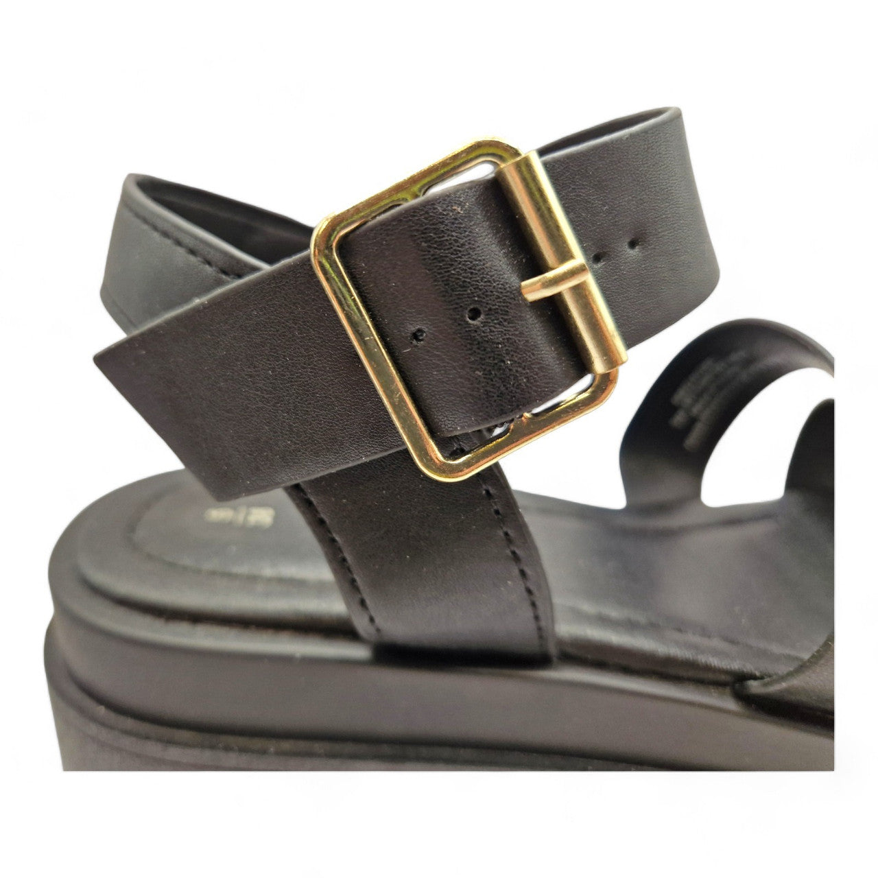 Yours Womens Gladiator EEE Wide Fit Sandals Ladies Chunky Ankle Shoes Size 5EEE-10EEE