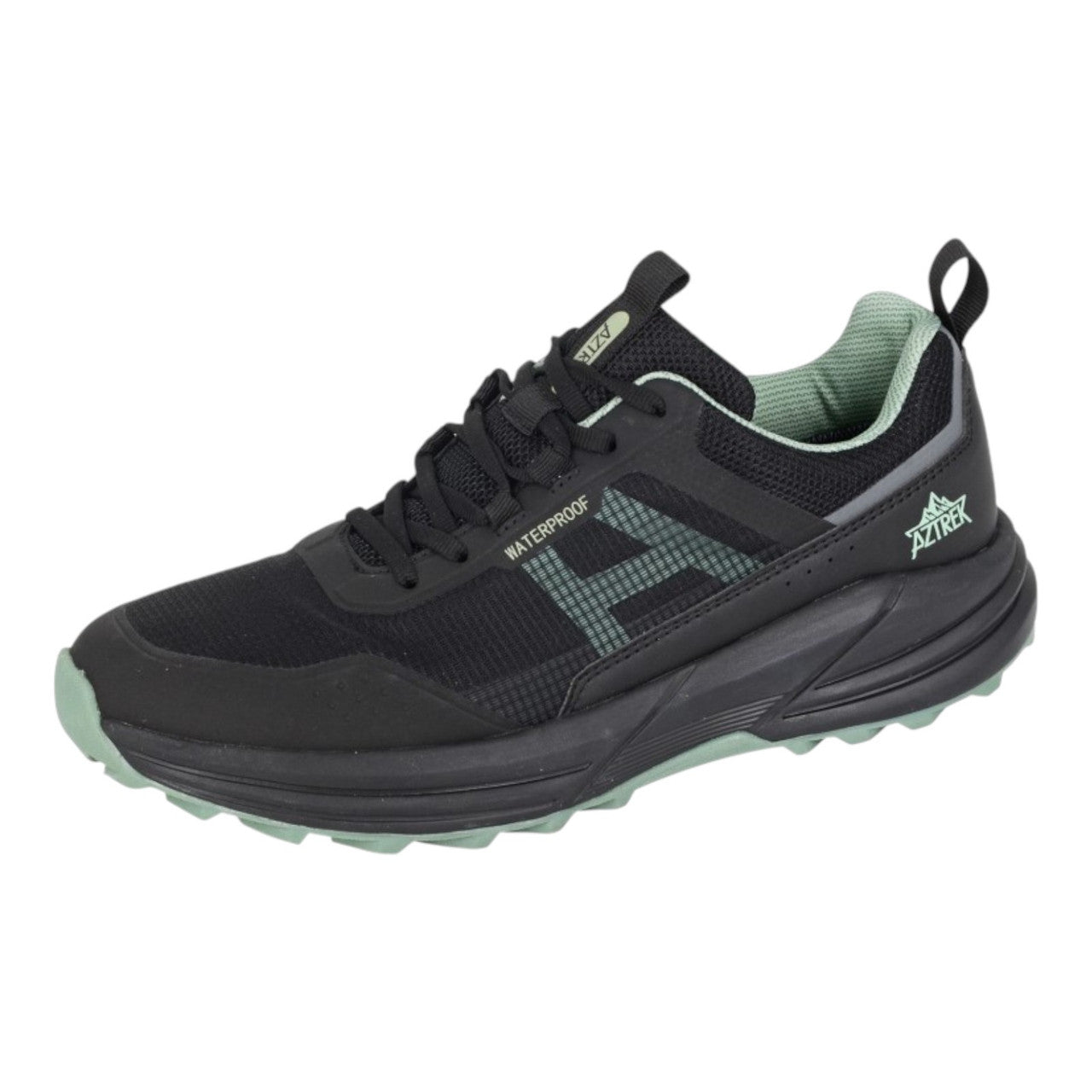 Aztek Waterproof Trail Trekking Trainer Black - Renna Clothing