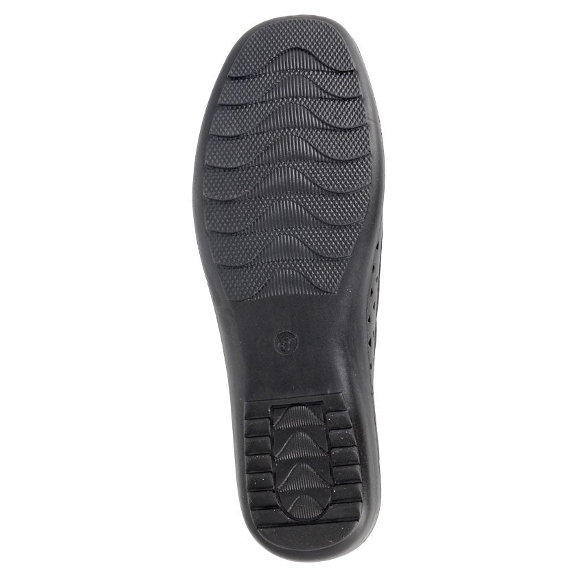 Boulevard Side Gusset Shoes Black - Renna Clothing