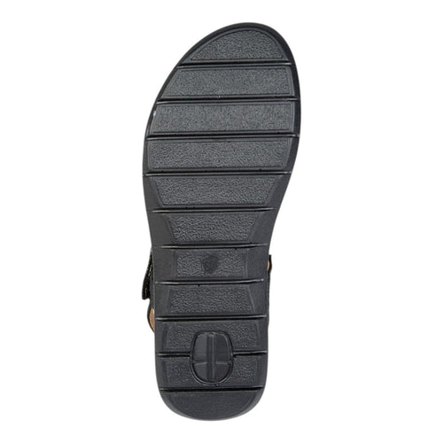 Boulevard Women's Ankle Strap Comfort Sandals Black - Renna Clothing