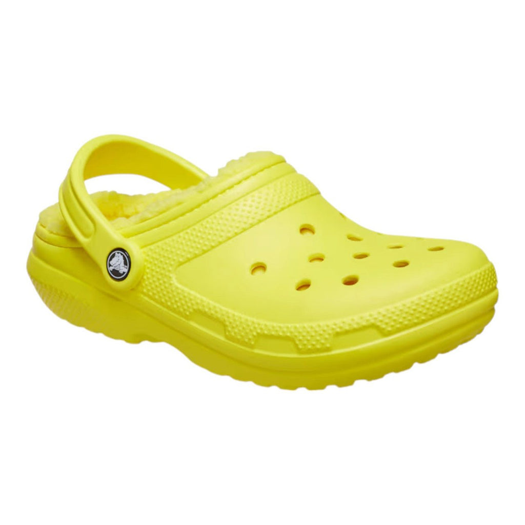 Crocs Classic Lined Clogs Cyber Yellow - Renna Clothing