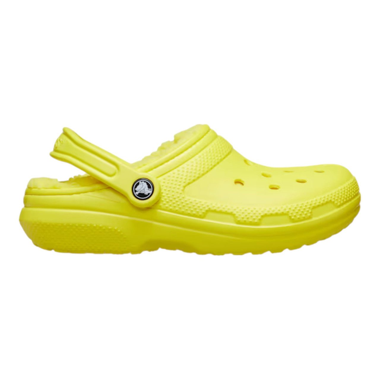 Crocs Classic Lined Clogs Cyber Yellow - Renna Clothing