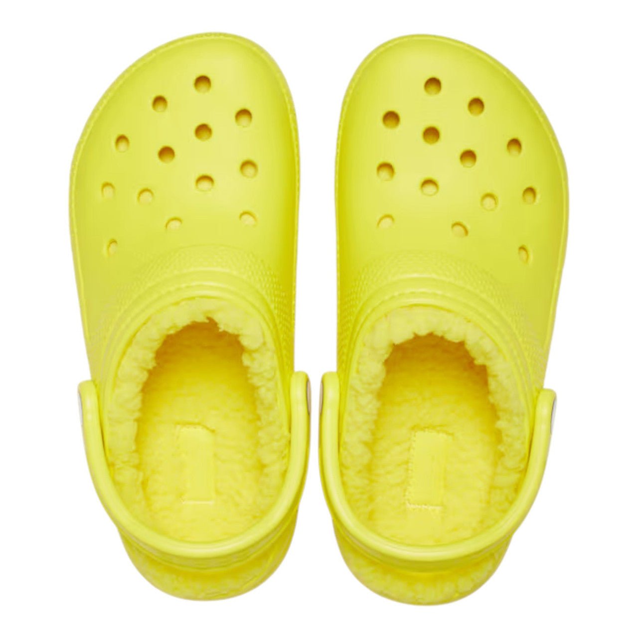Crocs Classic Lined Clogs Cyber Yellow - Renna Clothing