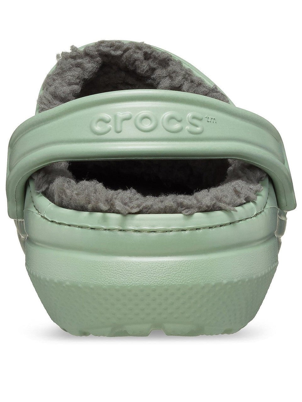 Crocs Classic Lined Clogs Moss Green - Renna Clothing