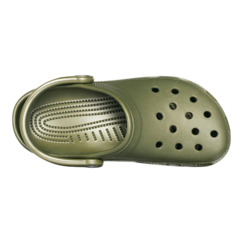 Crocs Unisex Classic Clogs Army Green - Renna Clothing