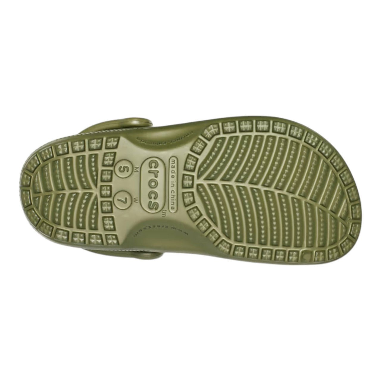 Crocs Unisex Classic Clogs Army Green - Renna Clothing