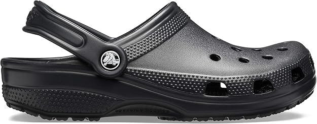 Crocs Unisex Classic Clogs Black - Renna Clothing