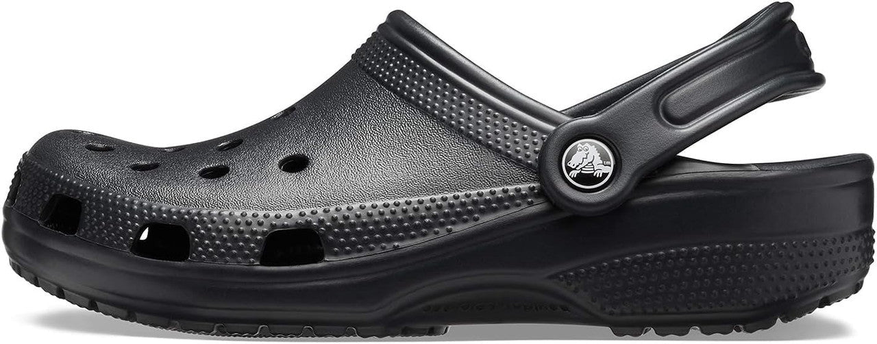 Crocs Unisex Classic Clogs Black - Renna Clothing