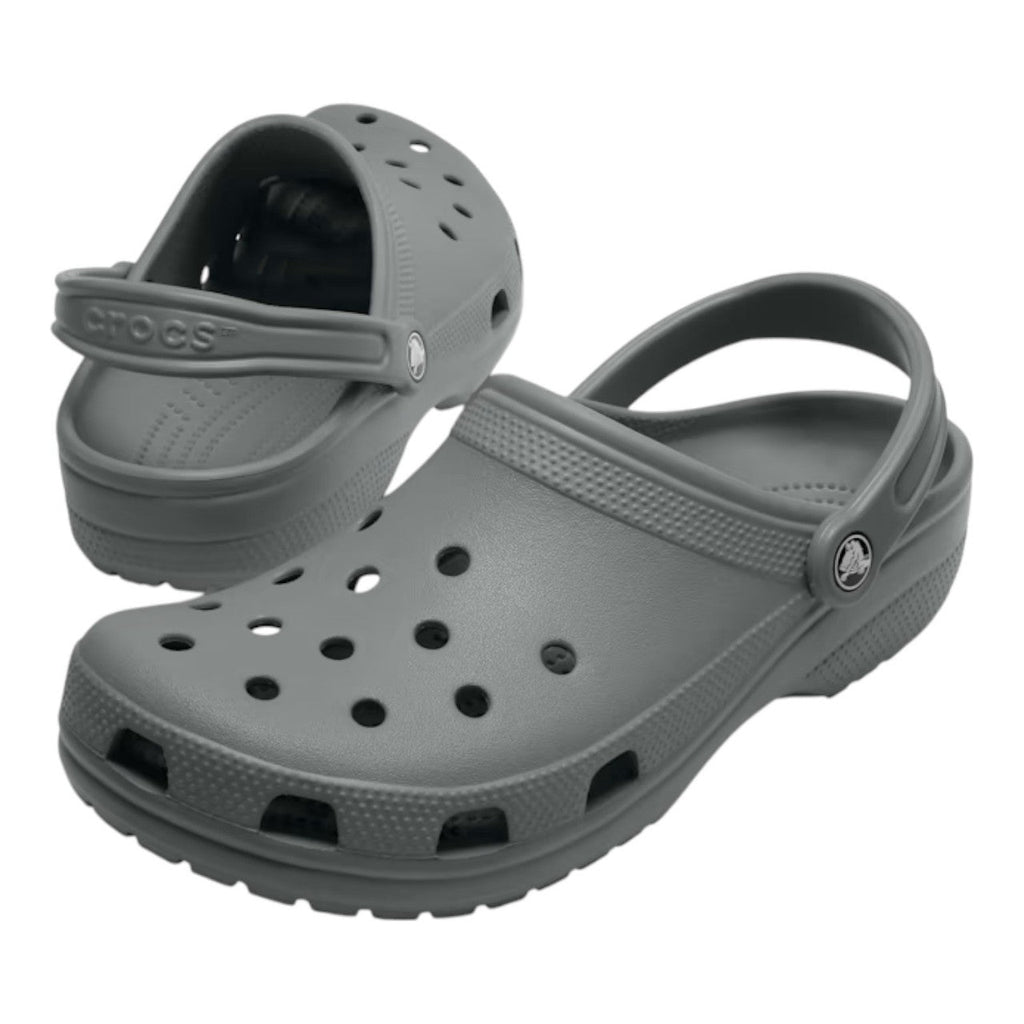 Crocs Unisex Classic Clogs Slate Grey - Renna Clothing