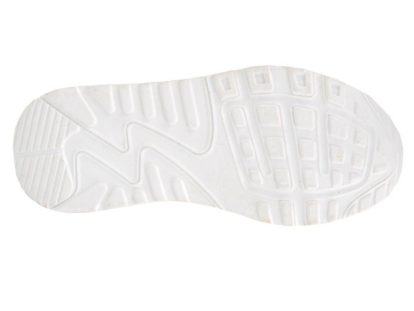 DEK Kids Casual Strap Up School Air Trainers White - Renna Clothing