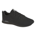 DEK Lace Up Bowling Trainer Black - Renna Clothing