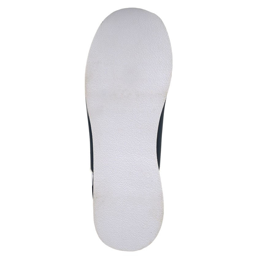 DEK Lace Up No Tred Bowling Trainer White Lilac - Renna Clothing